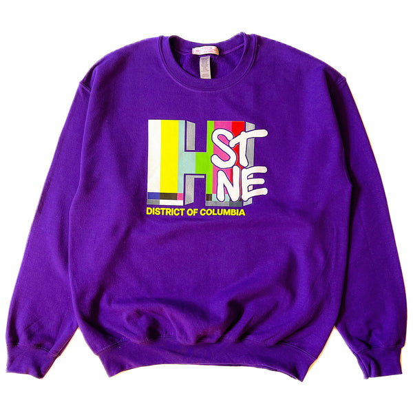 H ST. NE Nostalgia Sweatshirt (no signal / purple)