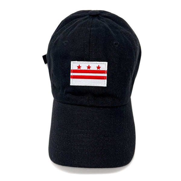 3 Stars 2 Bars Flag Cap (Black Twill)
