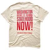 Home Rule Then. Statehood Now!
Crewneck T-shirt (Cream)