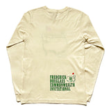 Long Sleeve Bastard Tourny Crewneck (Cream)