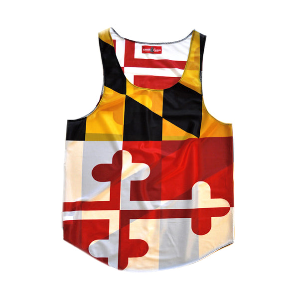 Maryland "Free State" Flag Tank Top - CHRiS CARDi House of Design