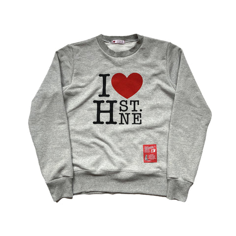 I ❤️ H ST. NE Sweatshirt (Gray) - CHRiS CARDi House of Design