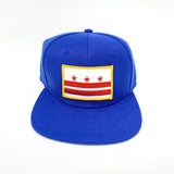 D.C. Capital Crown Snapback Cap (Royal Blue) - CHRiS CARDi House of Design