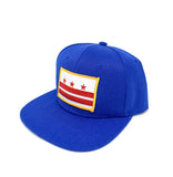 D.C. Capital Crown Snapback Cap (Royal Blue) - CHRiS CARDi House of Design