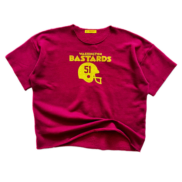 Bastards Football Crop Sweatshirt